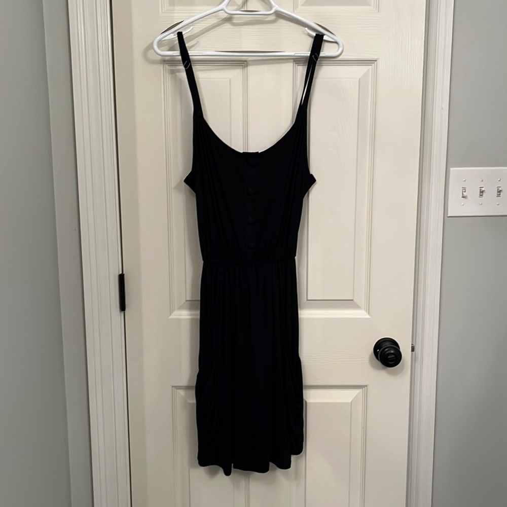 Elroy dress with pockets and adjustable spaghetti straps‎